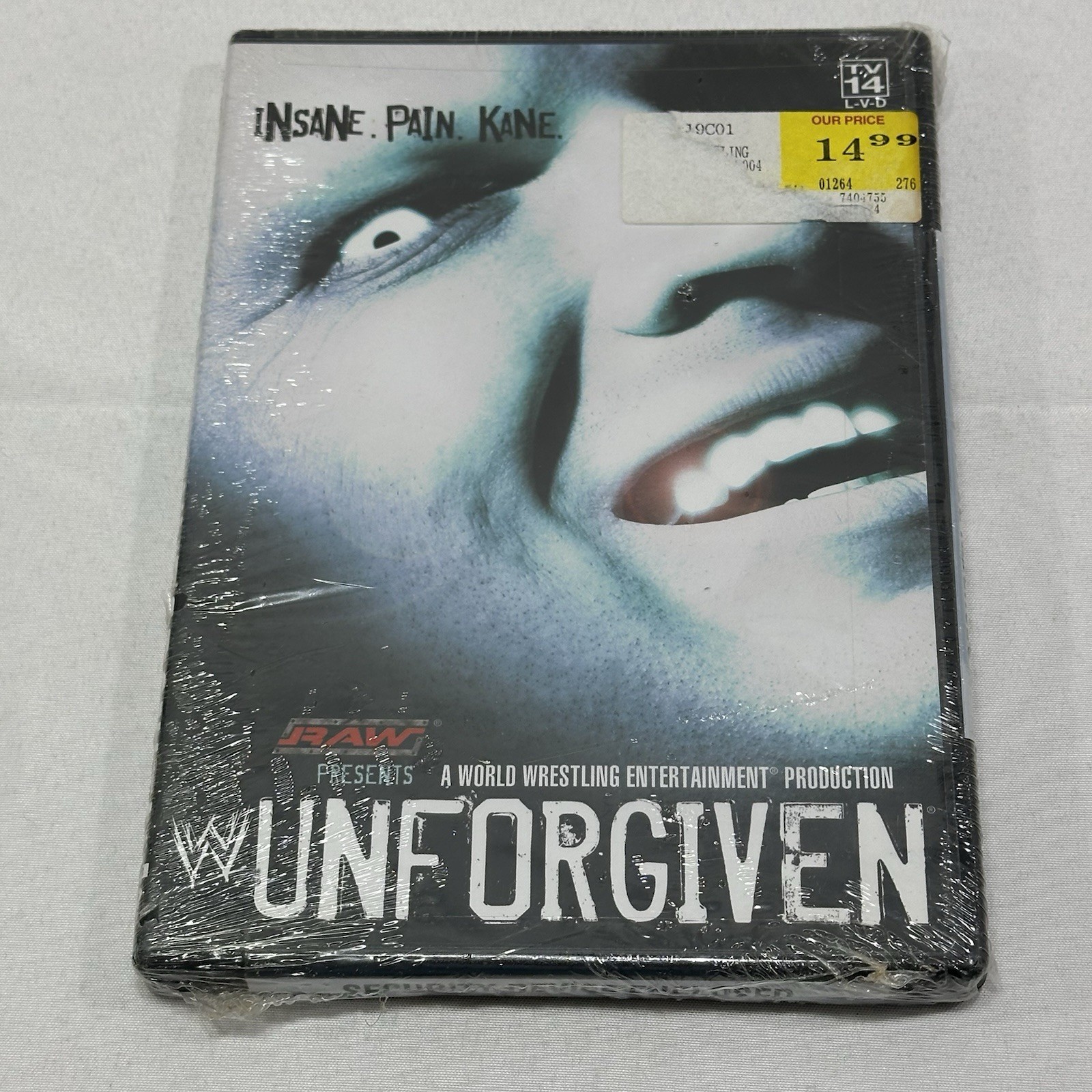 WWE Unforgiven 2004 DVD Randy Orton Triple H Shawn Michaels Kane Factory Sealed