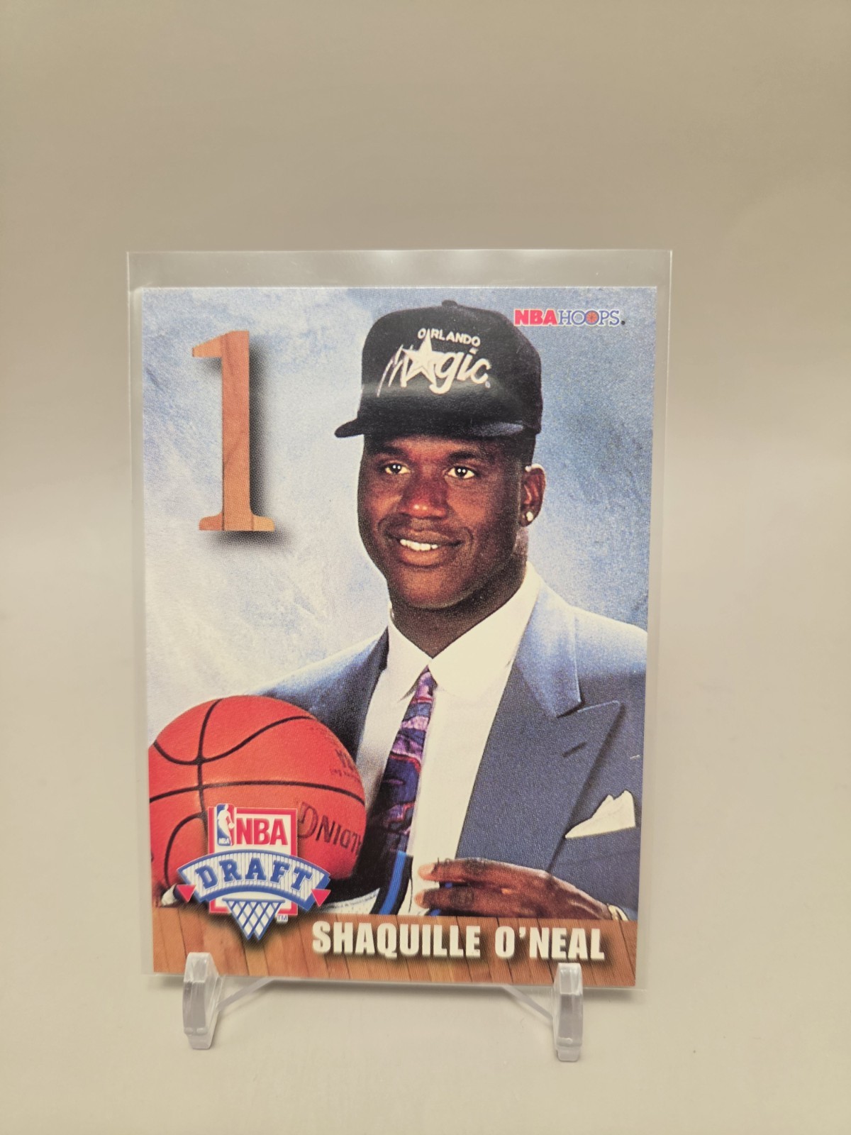 1992-1993 Hoops NBA Draft Shaquille O\'Neal A Rookie RC 1992-1993 Hoops NBA Draft Shaquille O\'Neal A Rookie RC