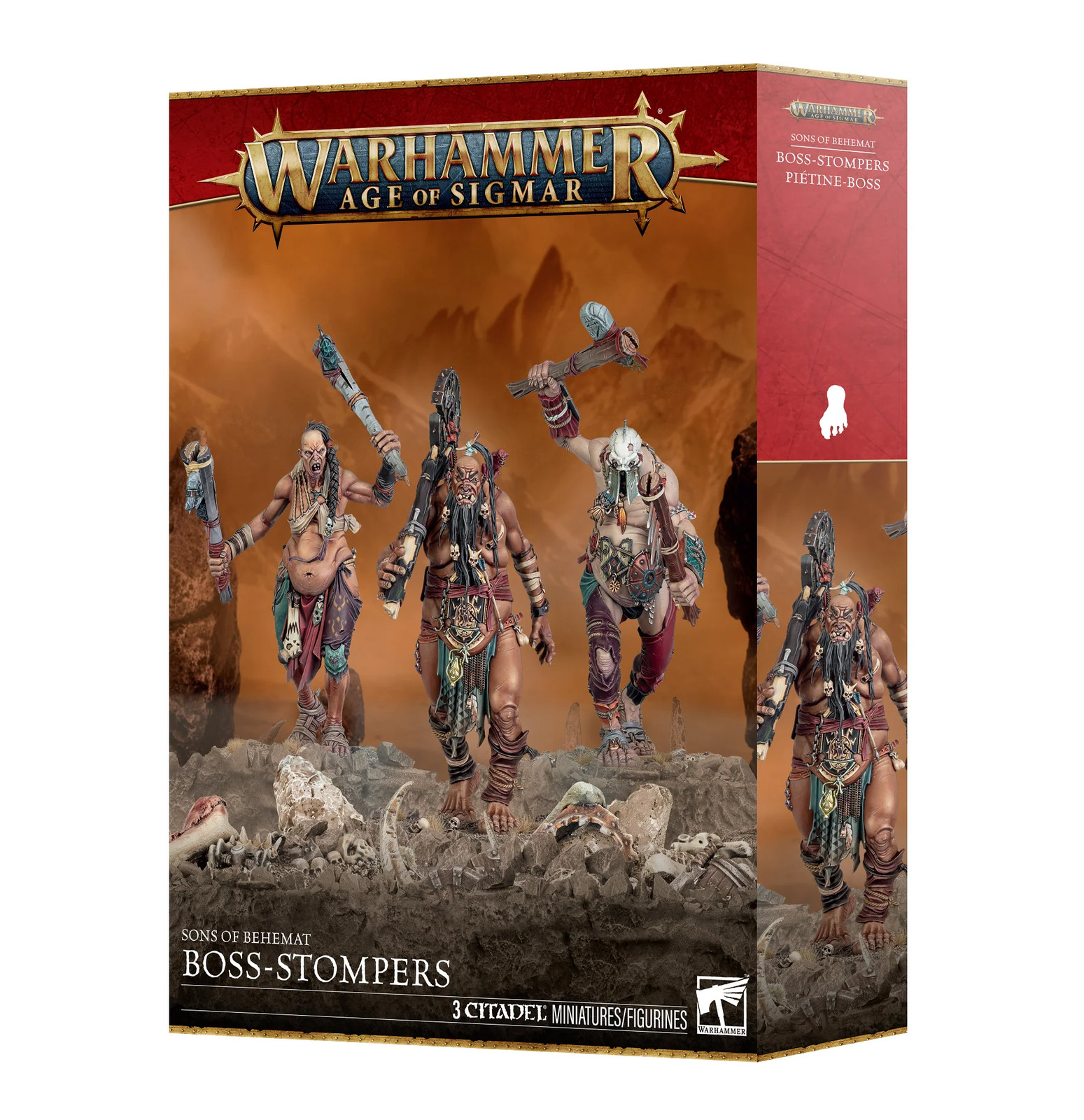 Warhammer AoS Sons of Behemat Boss Stompers - PRESALE SHIPS 9/26/26 Warhammer AoS Sons of Behemat Boss Stompers - PRESALE SHIPS 9/26/26