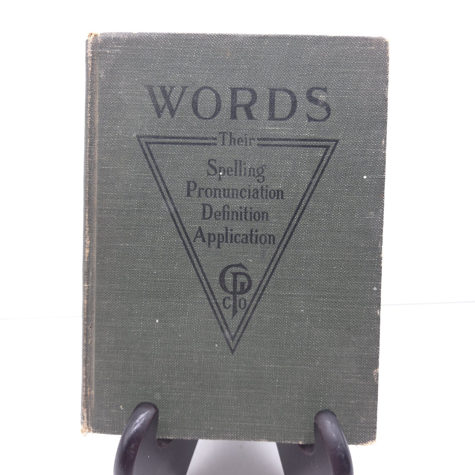 1911 Antique Words Their Spelling Pronunciation Definition Hardcover Gregg Book