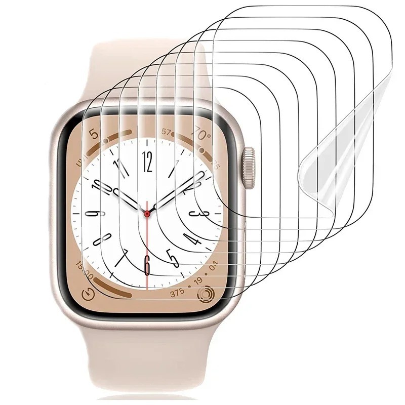 1-10 Pack Tempered Glass Screen Protector Apple Watch 38 40 41 42 44mm iWatch