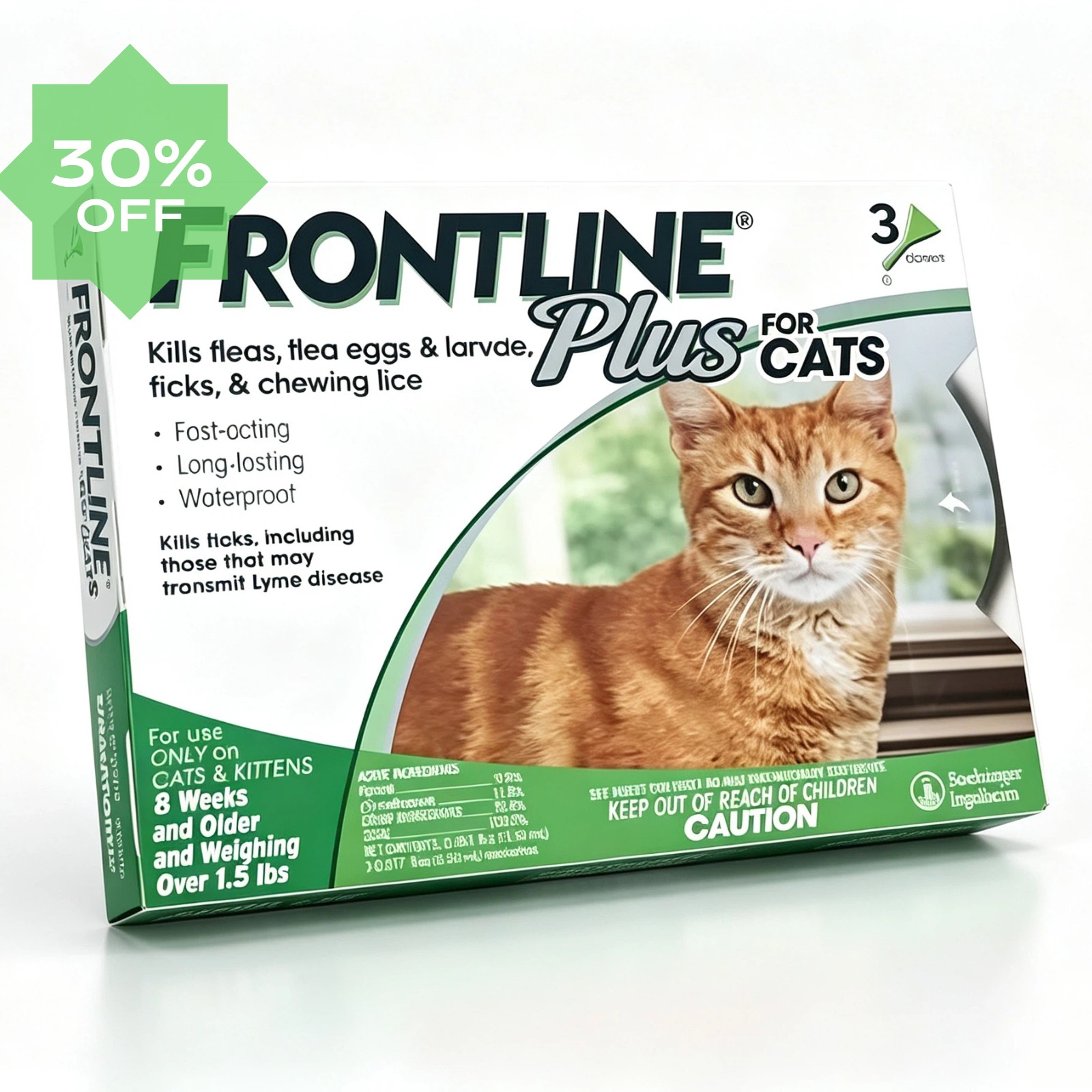 FOR CATS / 8 WEEKS / 3 Doses BRAND NEW - US STOCK EXP 03/2028+ FOR CATS / 8 WEEKS / 3 Doses BRAND NEW - US STOCK EXP 03/2028+