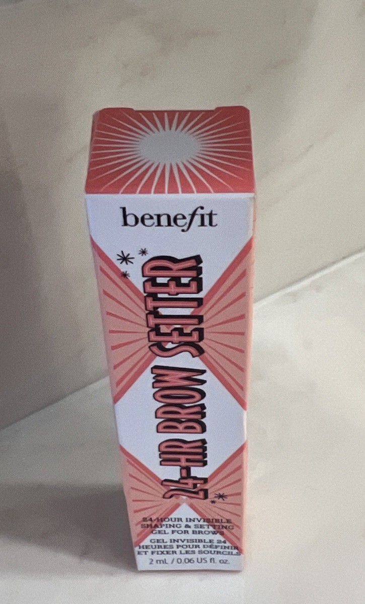 Benefit 24-Hr Brow Setter Invisible Gel for Brows - .06 oz - New in Box Travel