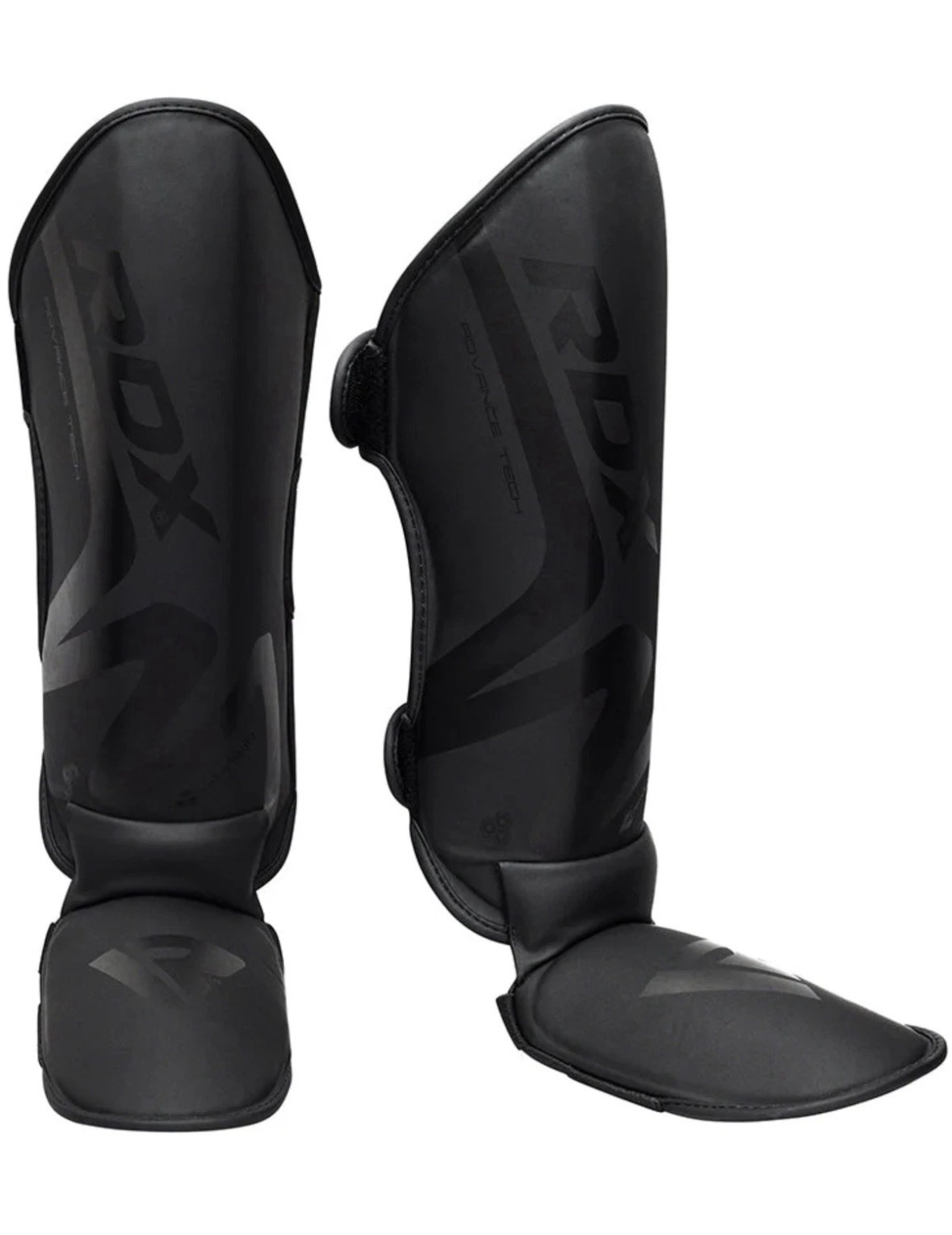 RDX T15 Noir Shin Instep Guards for Muay Thai, Kickboxing, MMA Training - LARGE
