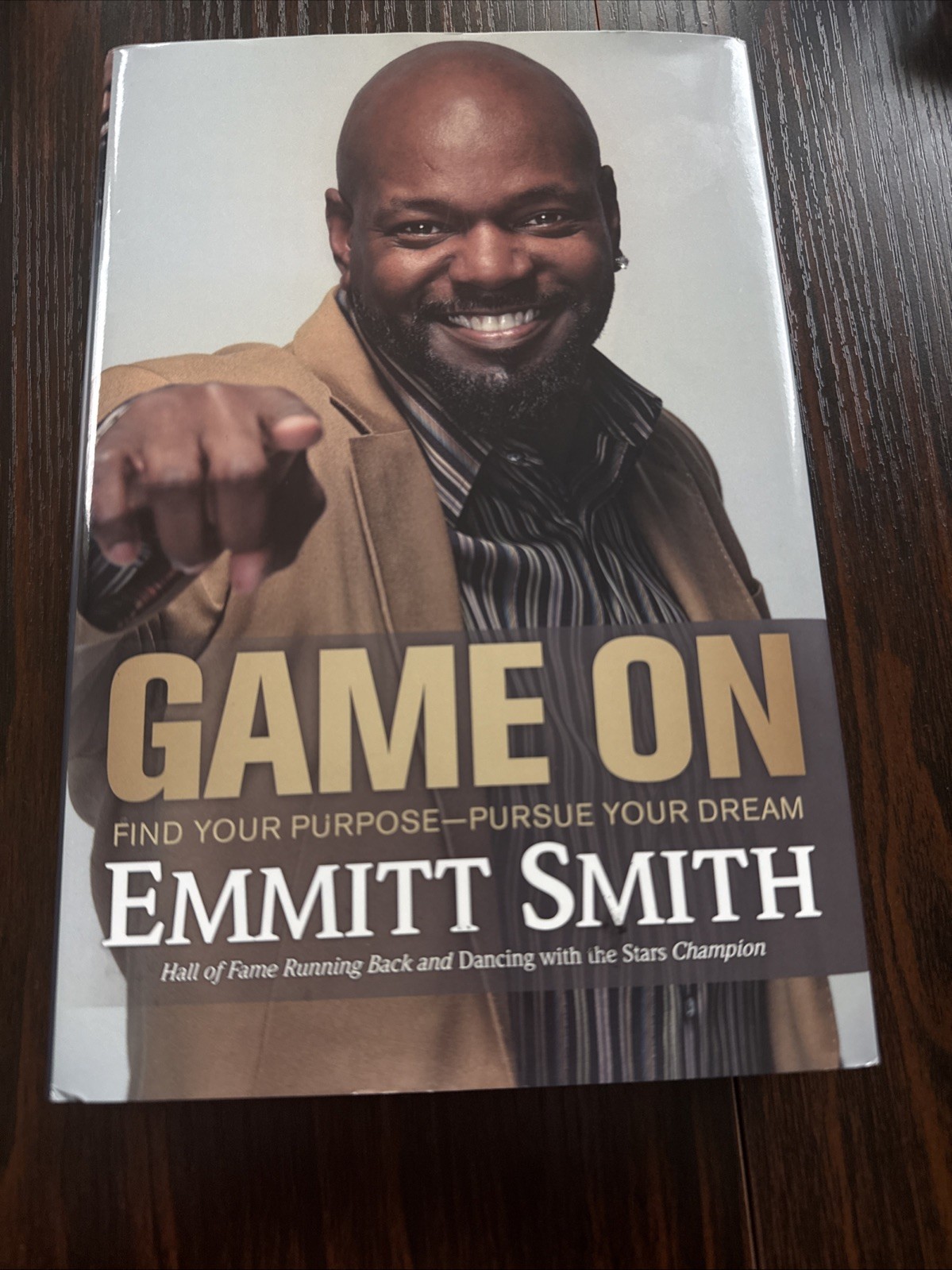 Autographed Emmitt Smith Dallas Cowboys Book “Game On” Autographed Emmitt Smith Dallas Cowboys Book “Game On”