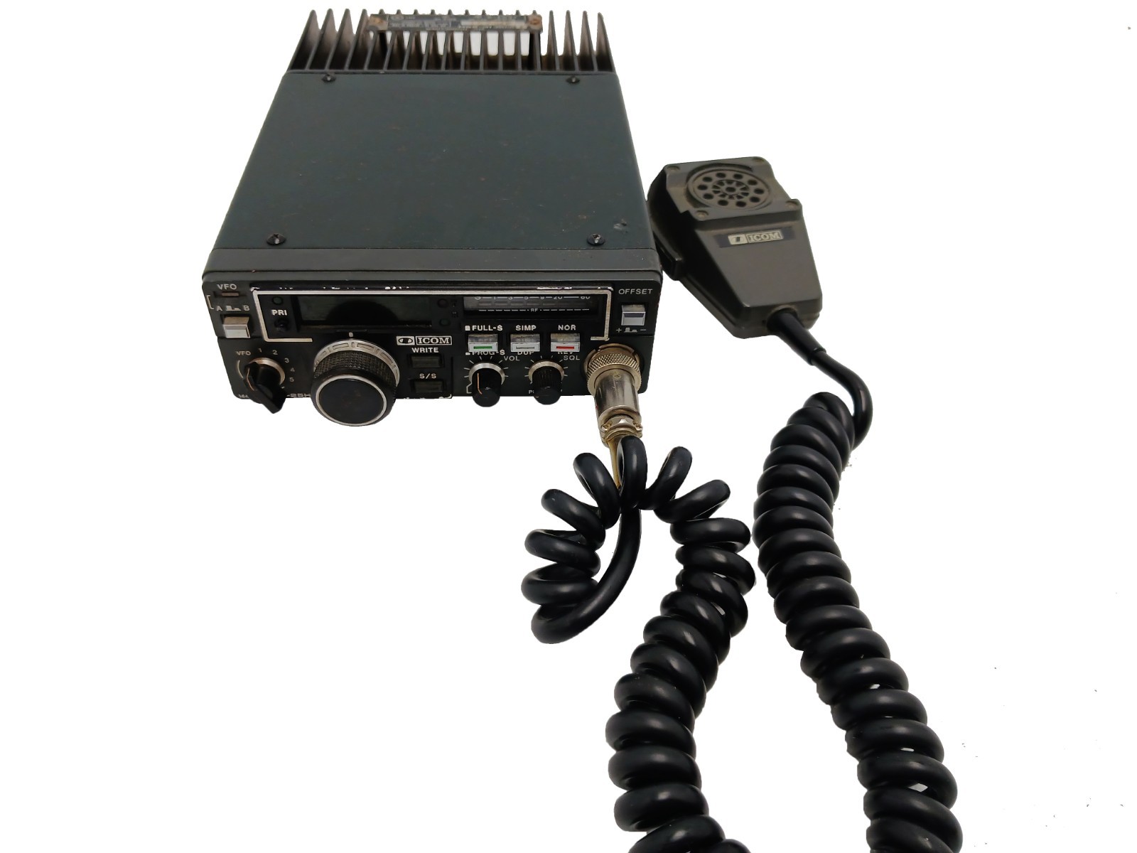Icom IC-25H 2-Meter VHF FM Ham Radio Transceiver Works Icom IC-25H 2-Meter VHF FM Ham Radio Transceiver Works