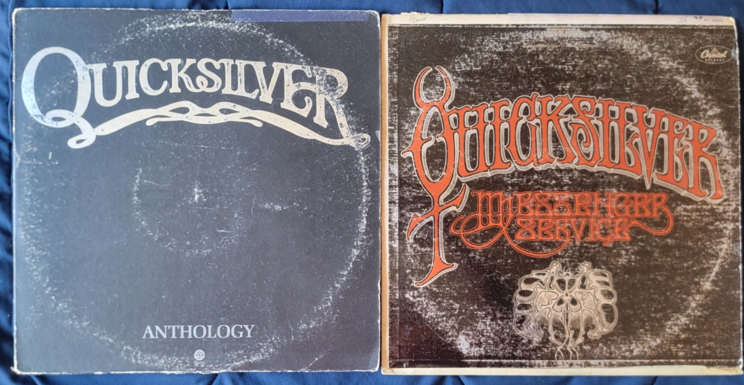Quicksilver Messenger Service 3 LPs QS self title  & 2 LPs Anthology LPS All EX