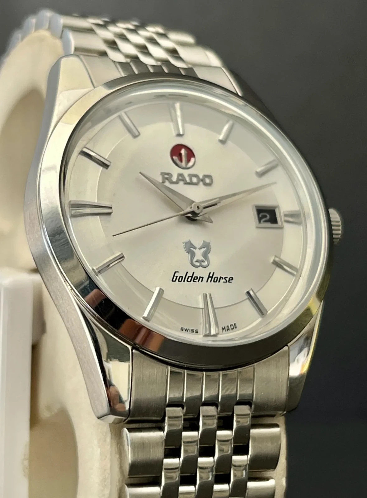 Rado Golden Horse Automatic White Dial Men\'s Watch