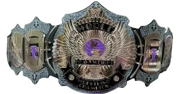 New Undertaker 30 Years Signature Series Championship Replica Belt New Undertaker 30 Years Signature Series Championship Replica Belt