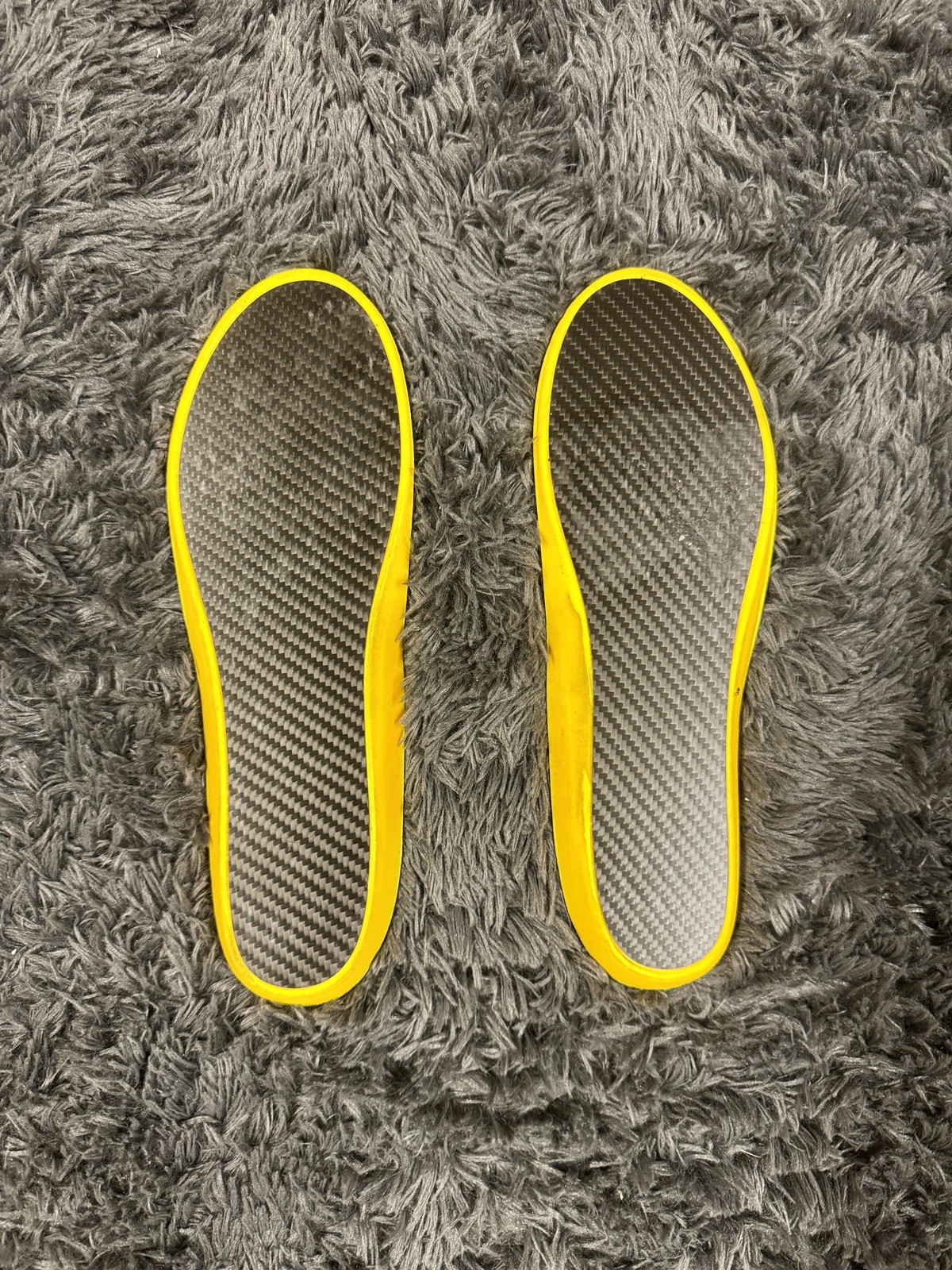 NEW VKTRY Gold Carbon Fiber Performance Insoles Size Men 10.5-11 Women 12.5-13