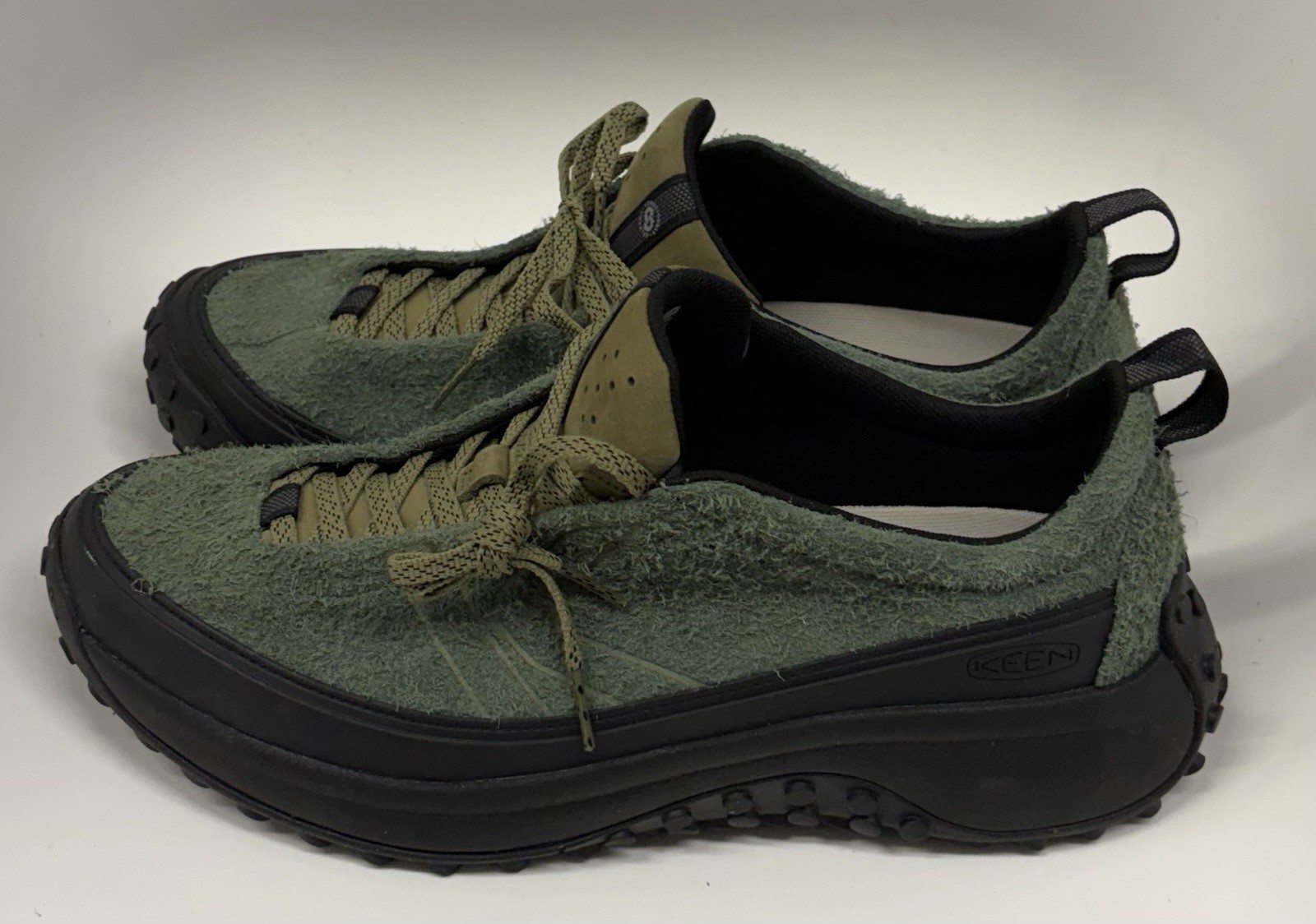 KEEN KS Mino Men\'s Shoes Size 11 Bronze Green Martini Ol 1031259 Hairy Suede KE3 KEEN KS Mino Men\'s Shoes Size 11 Bronze Green Martini Ol 1031259 Hairy Suede KE3