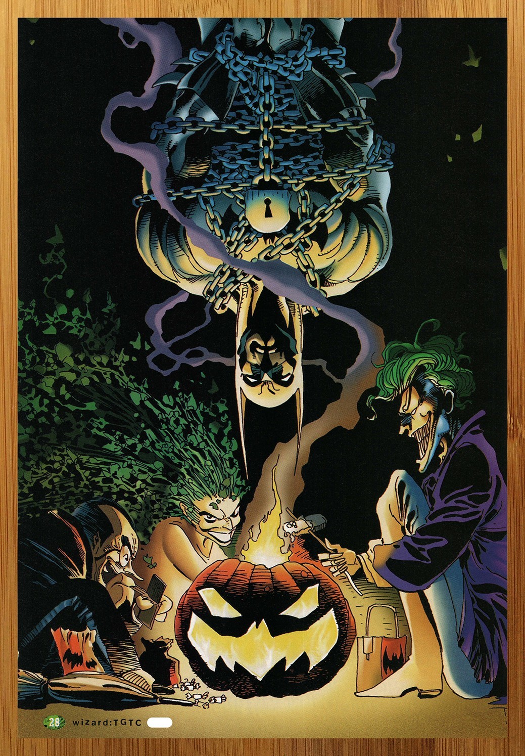 1995 DC Comics Batman The Long Halloween Vintage Print Ad/Poster Tim Sale Art