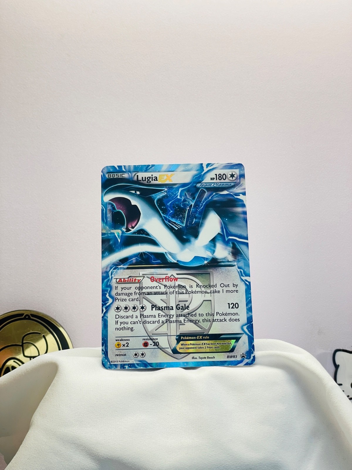 Lugia EX Black Star Promo BW83 Ultra Holo Rare Promo MP-LP Lugia EX Black Star Promo BW83 Ultra Holo Rare Promo MP-LP