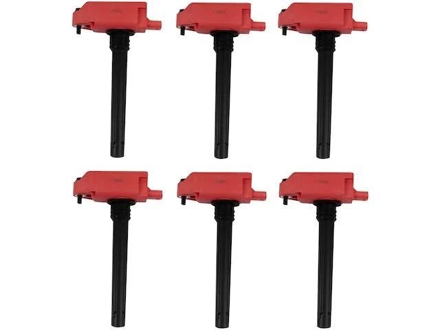 TRQ Performance Ignition Coil ICA33941 High Output Engine Coil Pack Set of 6 TRQ Performance Ignition Coil ICA33941 High Output Engine Coil Pack Set of 6