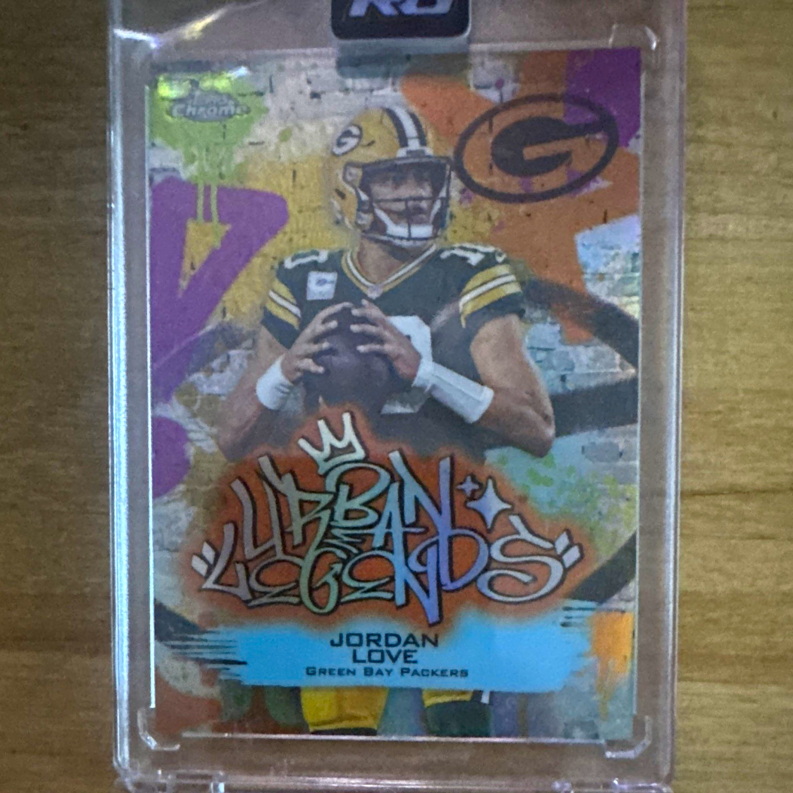 Topps 2025 Topps Chrome Urban Legends Jordan Love Packers #UL-5 Insert