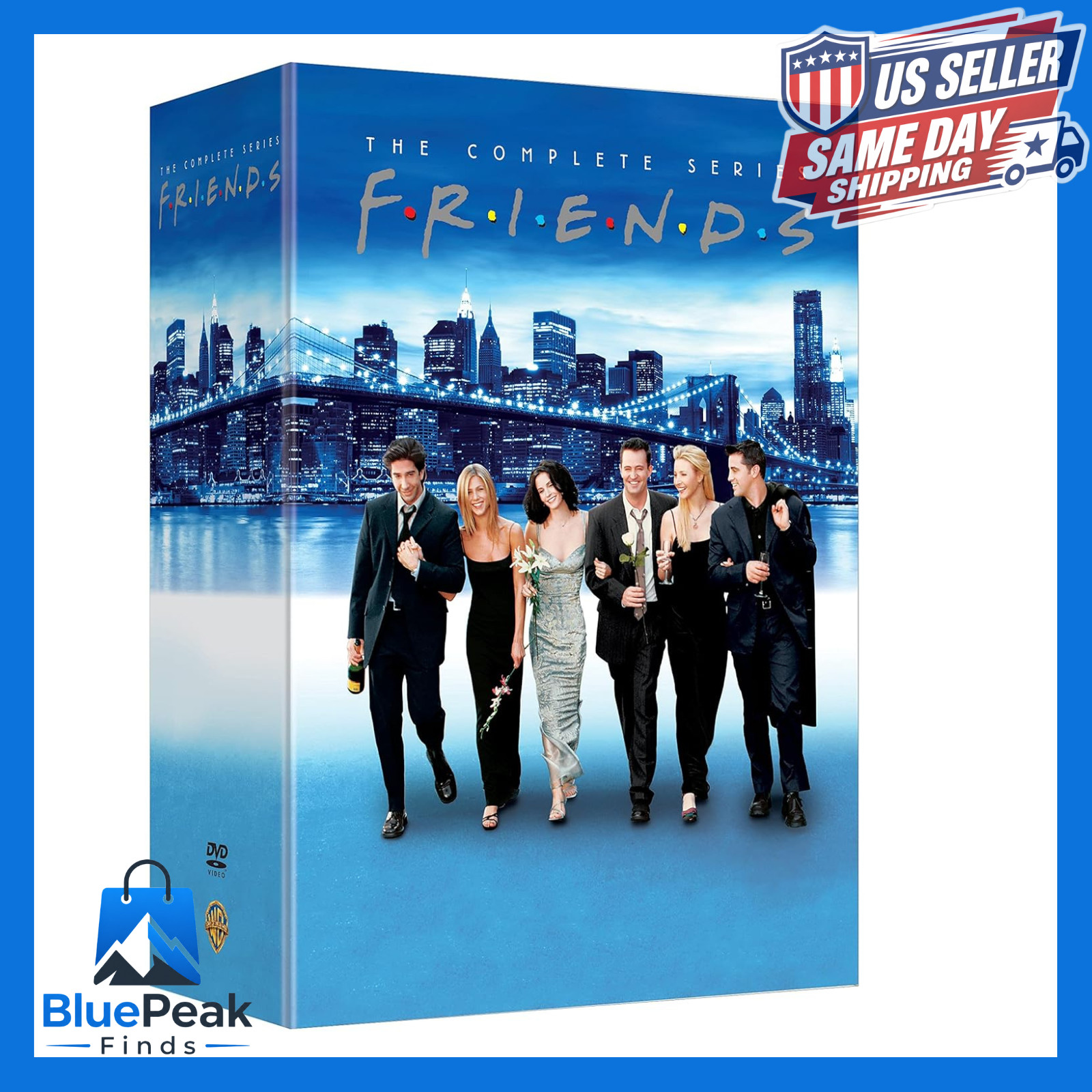 Friends: The Complete Series DVD Collection 25th Anniversary Seasons 1-10
