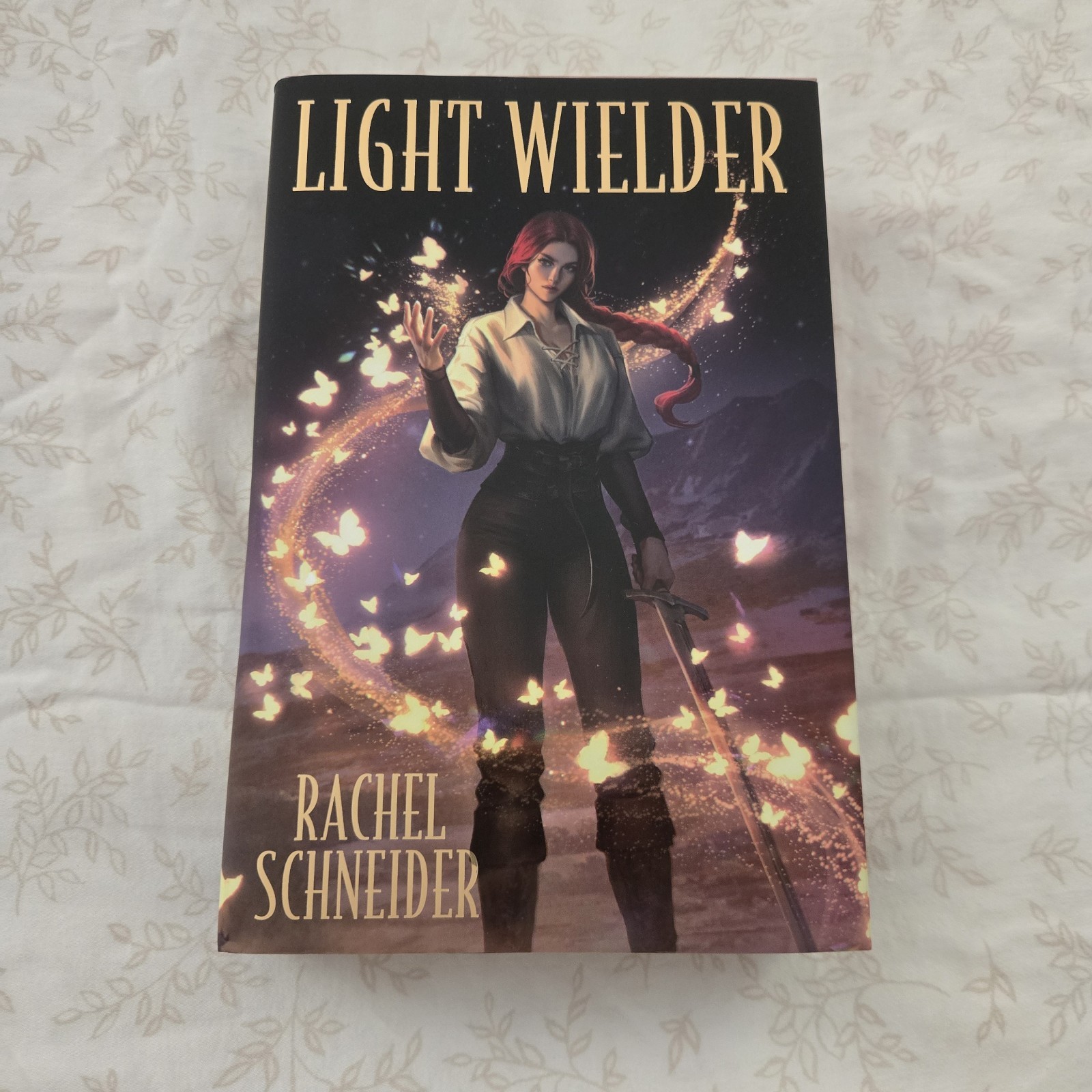 Fairyloot Light Wielder by Rachel Schneider SIGNED Special Edition Metal Slinger