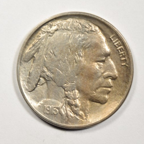 1913-D BUFFALO NICKEL TY 2 ~ VERY CHOICE BU UNCIRCULATED