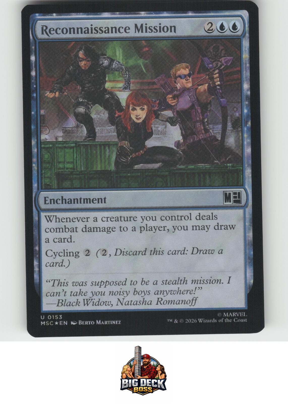 Reconnaissance Mission Surge Foil MARVEL 153 MTG NM/M