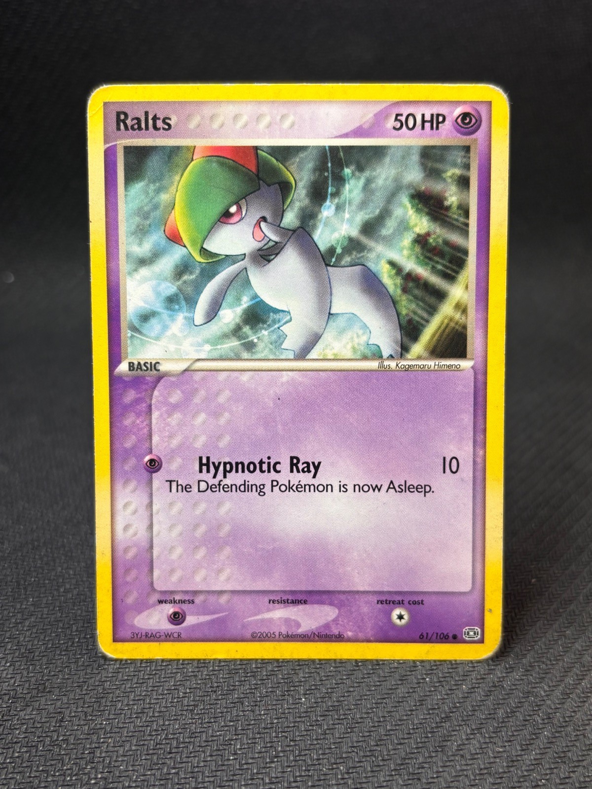 Ralts 61/106 Common Emerald Pokemon Moderately Played Ralts 61/106 Common Emerald Pokemon Moderately Played