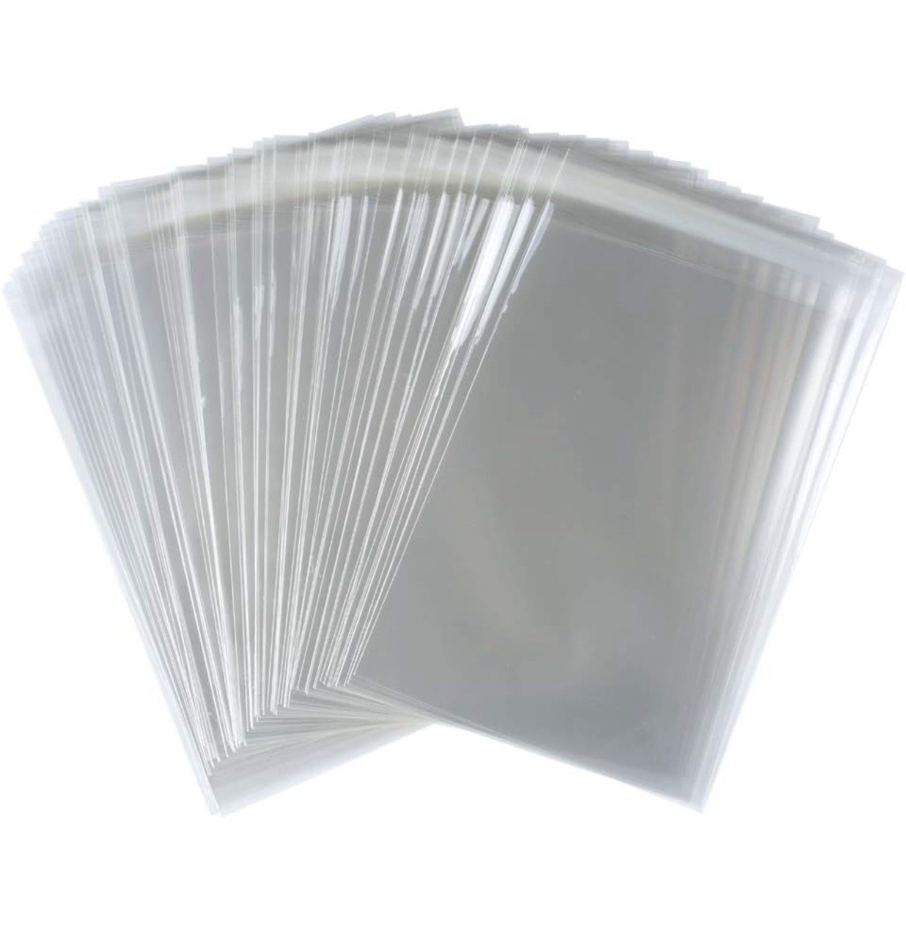 1000 4x6 Clear Resealable  Self Seal Adhesive Cello Lip Tape Poly Plastic bags