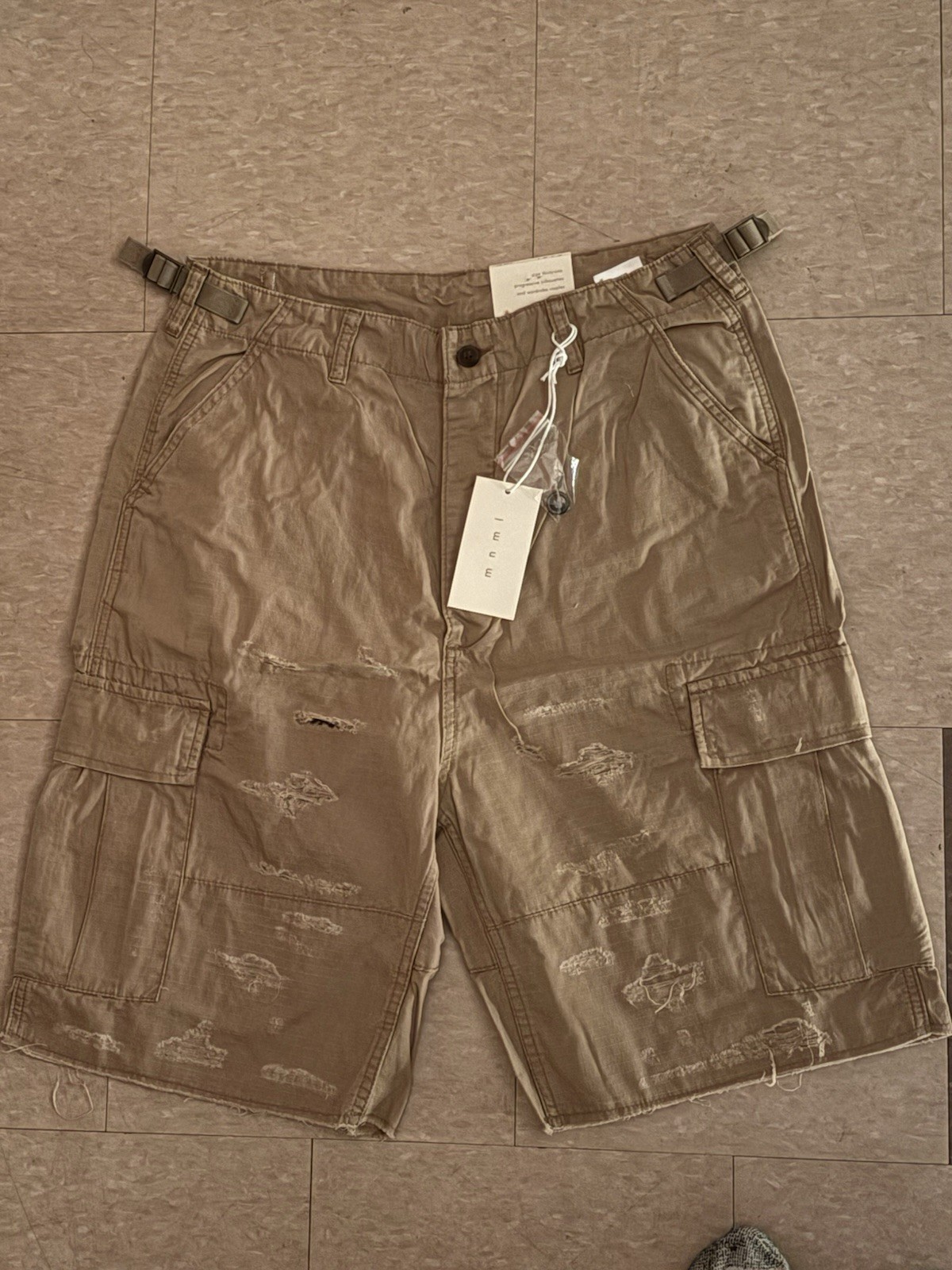MNML Distressed Cargo Shorts MNML Distressed Cargo Shorts