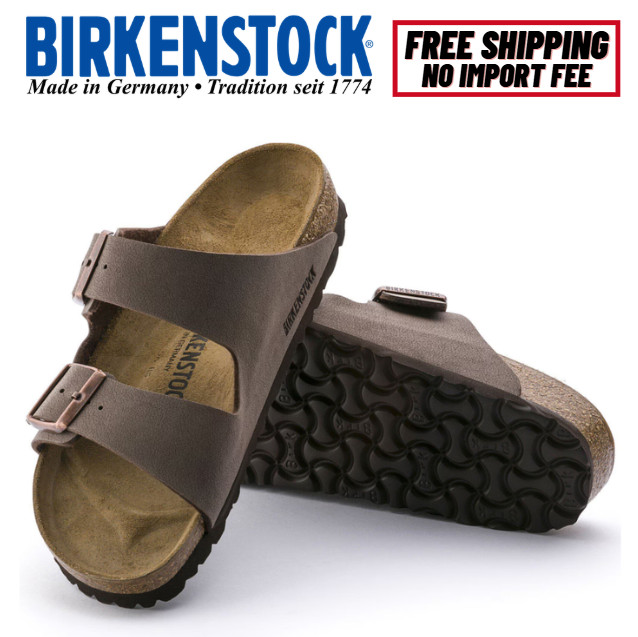 Birkenstock Women\'s Arizona Birkibuc Slide Sandal, No Import Fee Birkenstock Women\'s Arizona Birkibuc Slide Sandal, No Import Fee