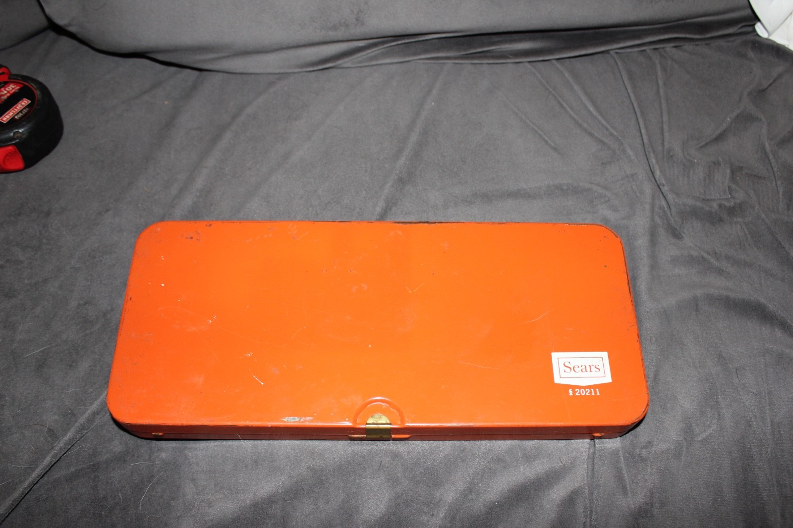 Sears Ted Williams Gun Cleaning Kit Vintage 20201 Orange Case PARTIAL Sears Ted Williams Gun Cleaning Kit Vintage 20201 Orange Case PARTIAL