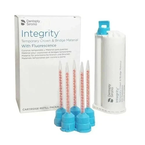 Dentsply Integrity Temporary Crown and Bridge Dental Material Cartridge Shade A2 Dentsply Integrity Temporary Crown and Bridge Dental Material Cartridge Shade A2