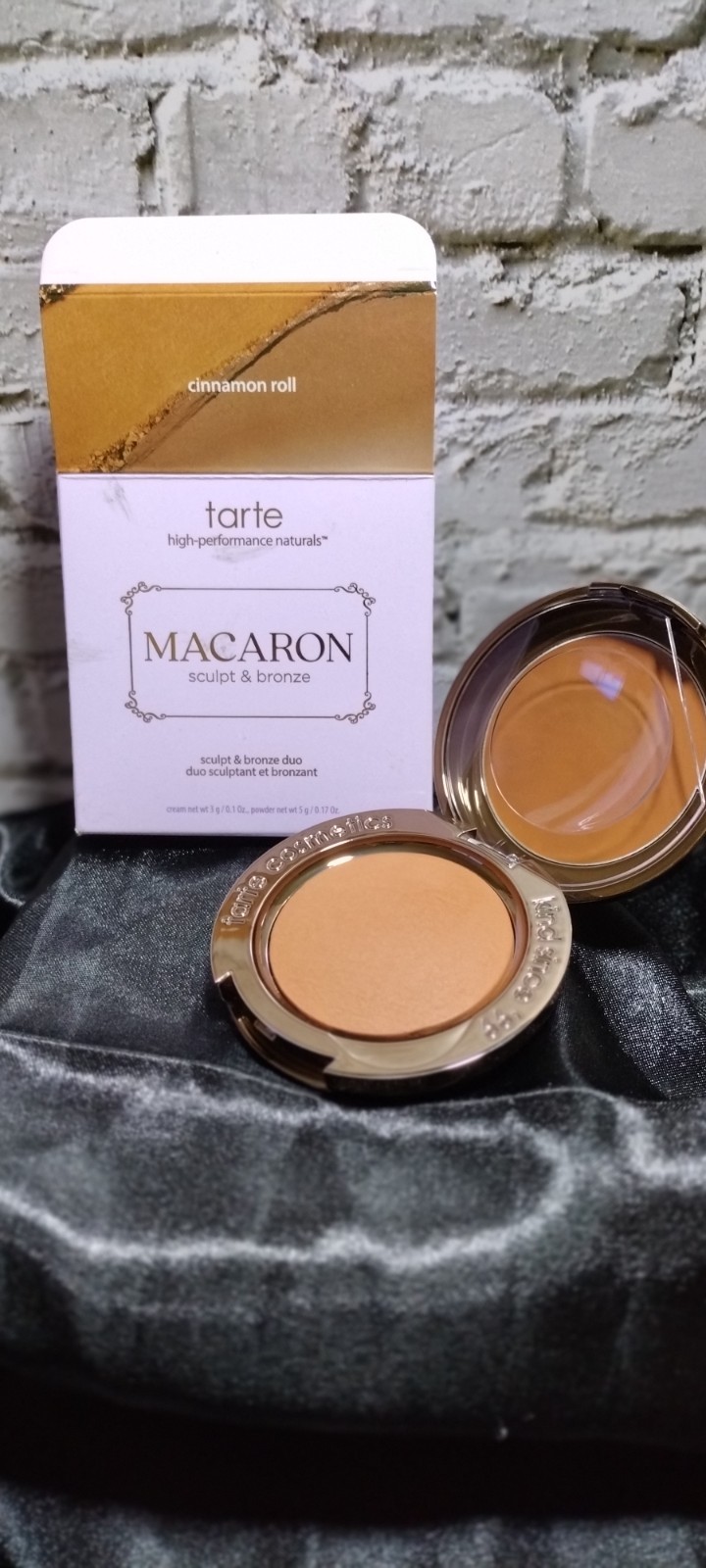 tarte Macaron Blush & Glow Duo CINNAMON ROLL BRAND NIB