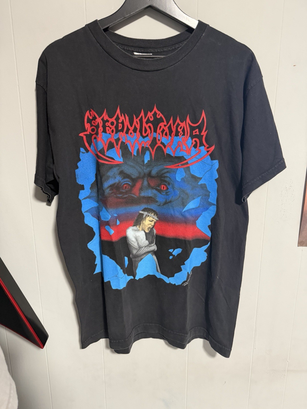 Vintage 1997 Sepultura Schizophrenia T-Shirt Heavy Metal Band Large 90s Vintage 1997 Sepultura Schizophrenia T-Shirt Heavy Metal Band Large 90s