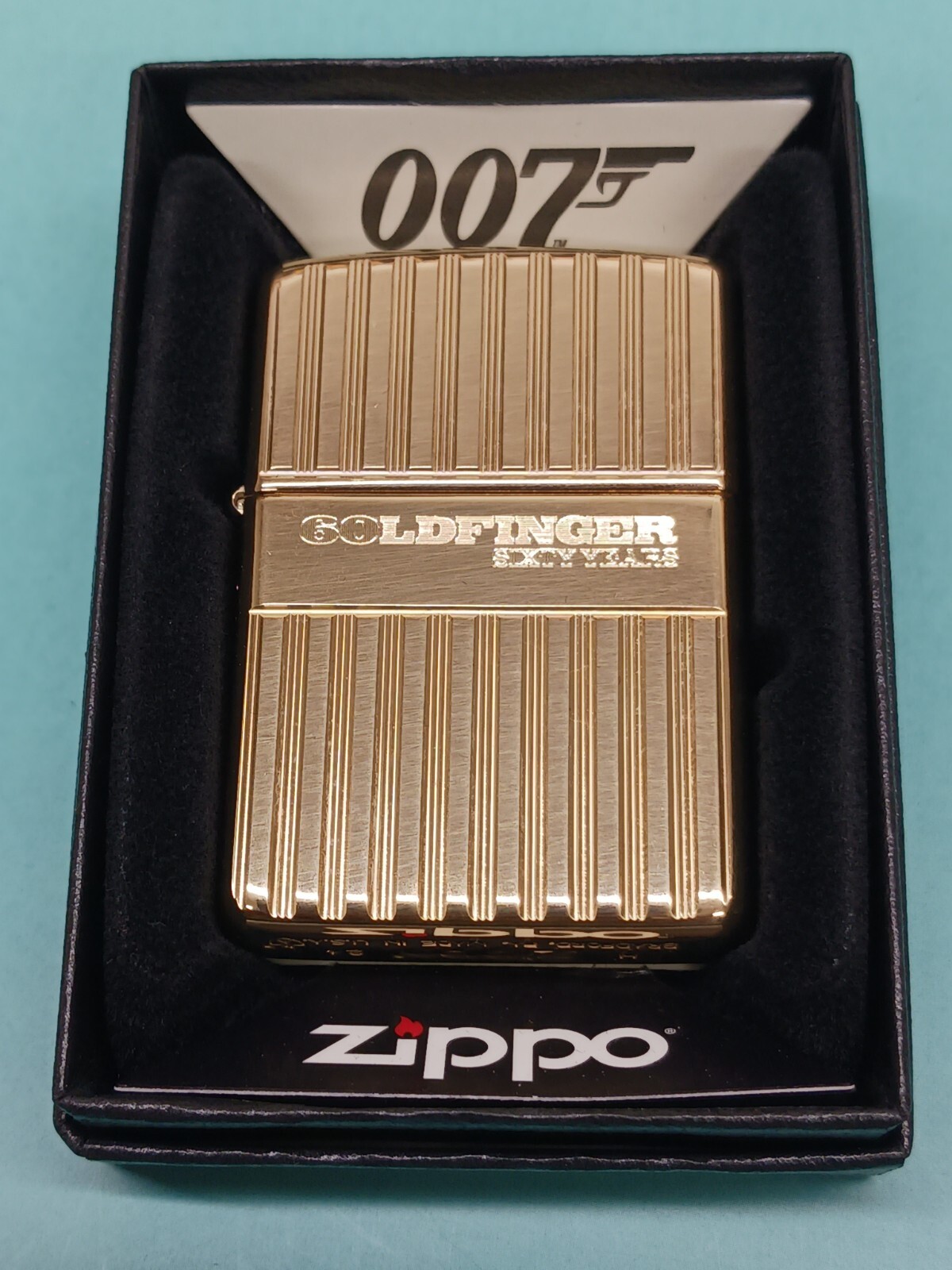 Zippo James Bond 007 Goldfinger 60 Years Limited Edition Armor 46467 Zippo James Bond 007 Goldfinger 60 Years Limited Edition Armor 46467