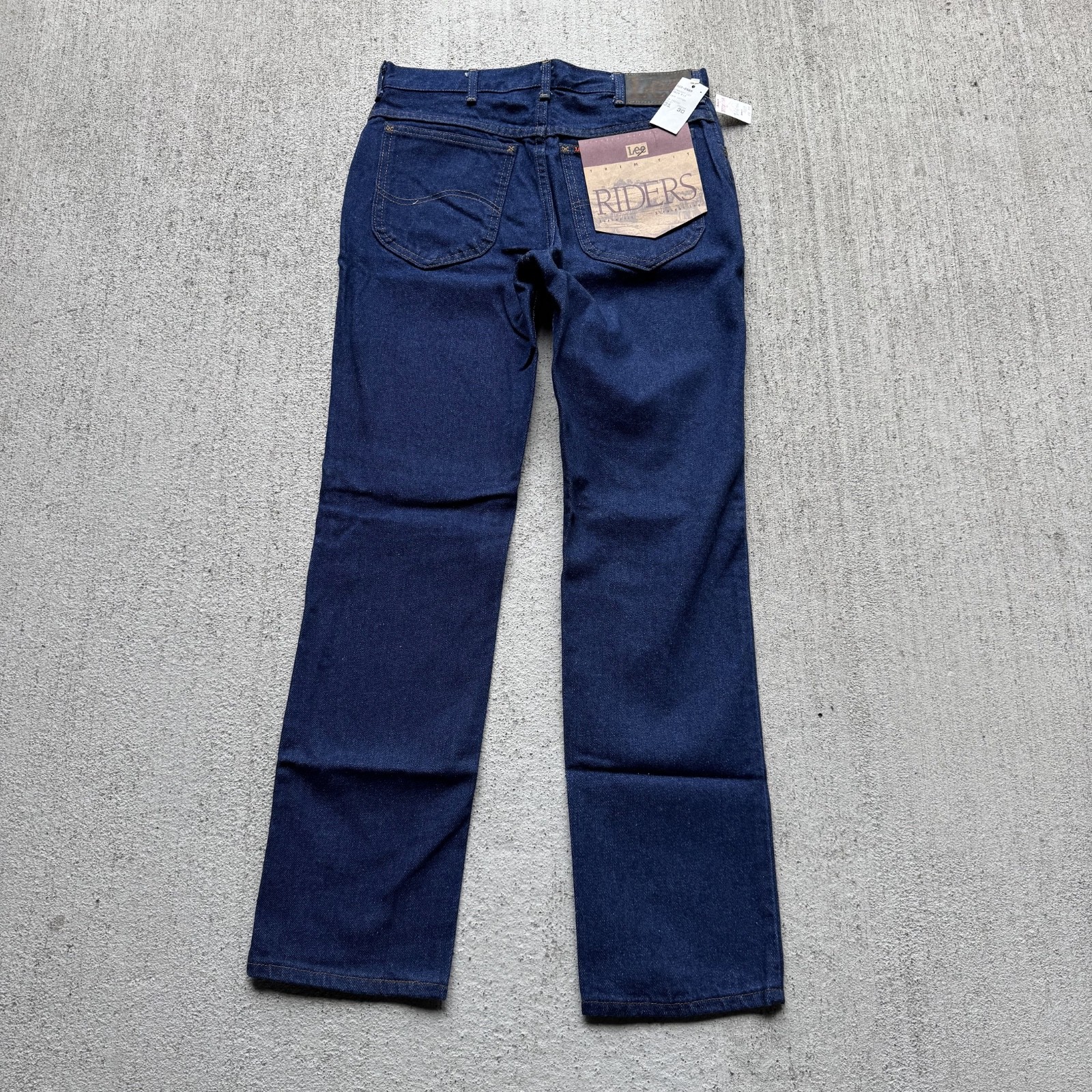 1980s Lee Riders Trim Fit Straight Leg Deadstock Jeans 30x30 1980s Lee Riders Trim Fit Straight Leg Deadstock Jeans 30x30