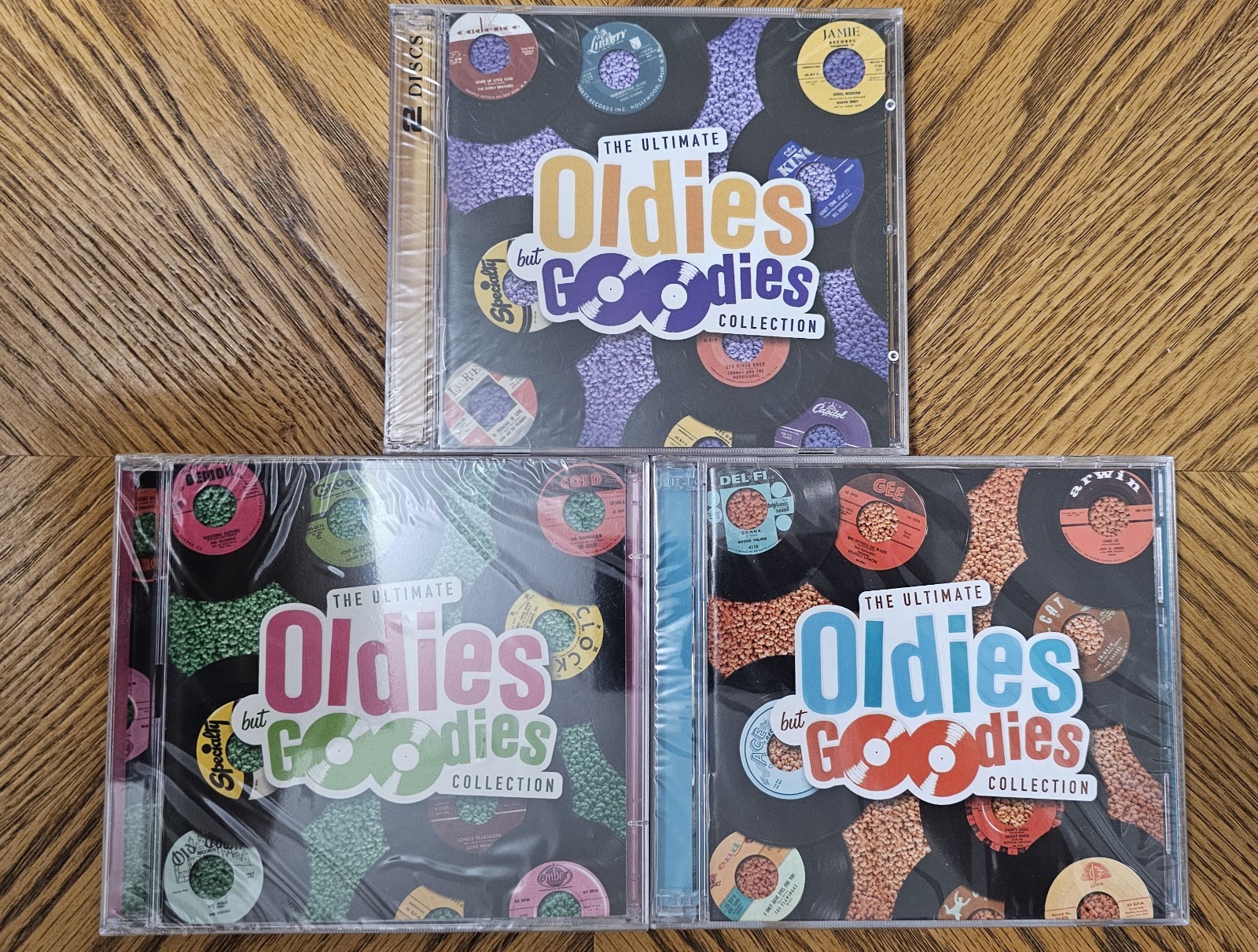 The Ultimate Oldies But Goodies Collection 3 CD Lot Set Time Life 6 discs - New The Ultimate Oldies But Goodies Collection 3 CD Lot Set Time Life 6 discs - New