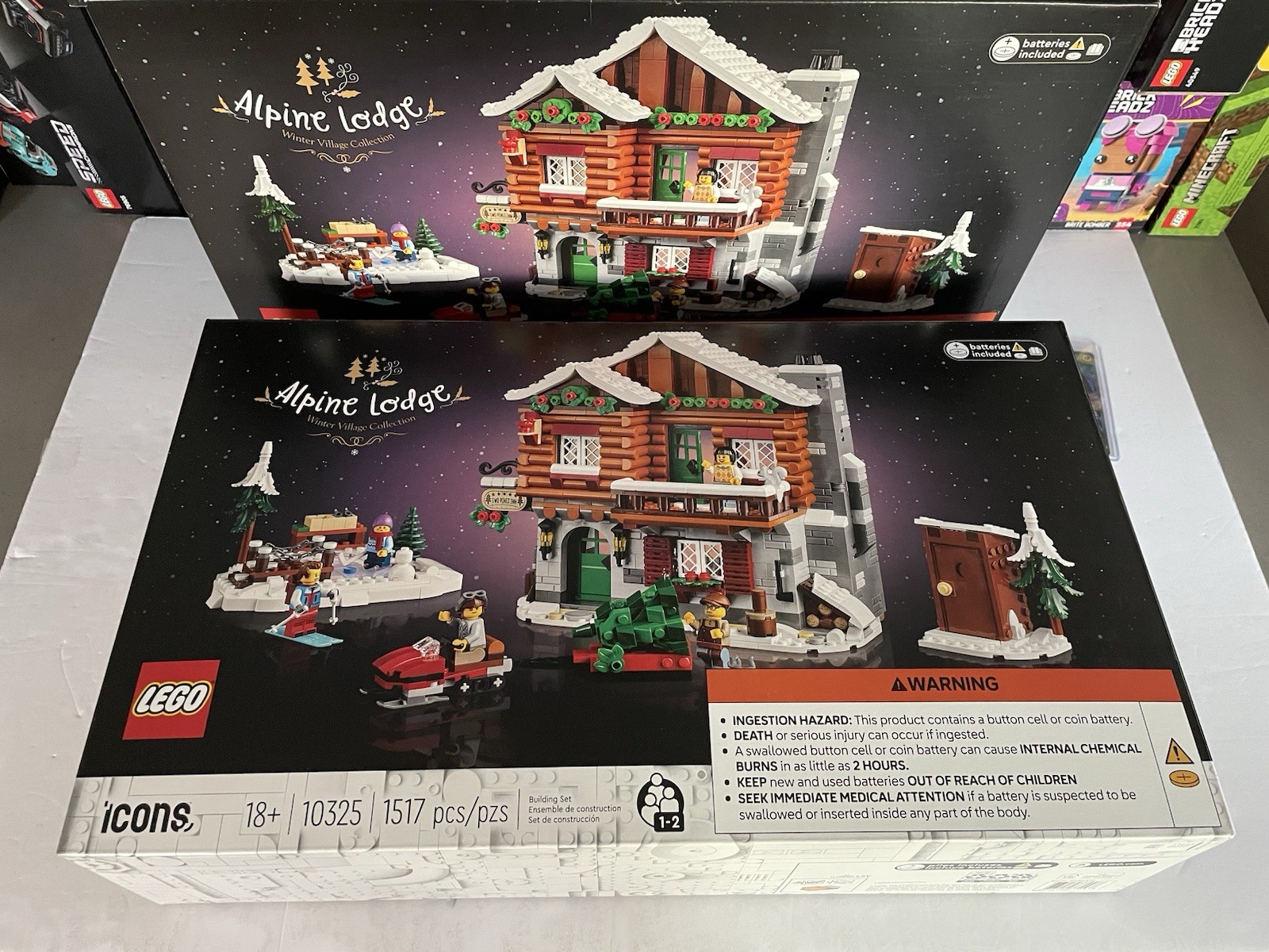 LEGO Icons: Alpine Lodge (10325) Winter Village Collection | New | Retired