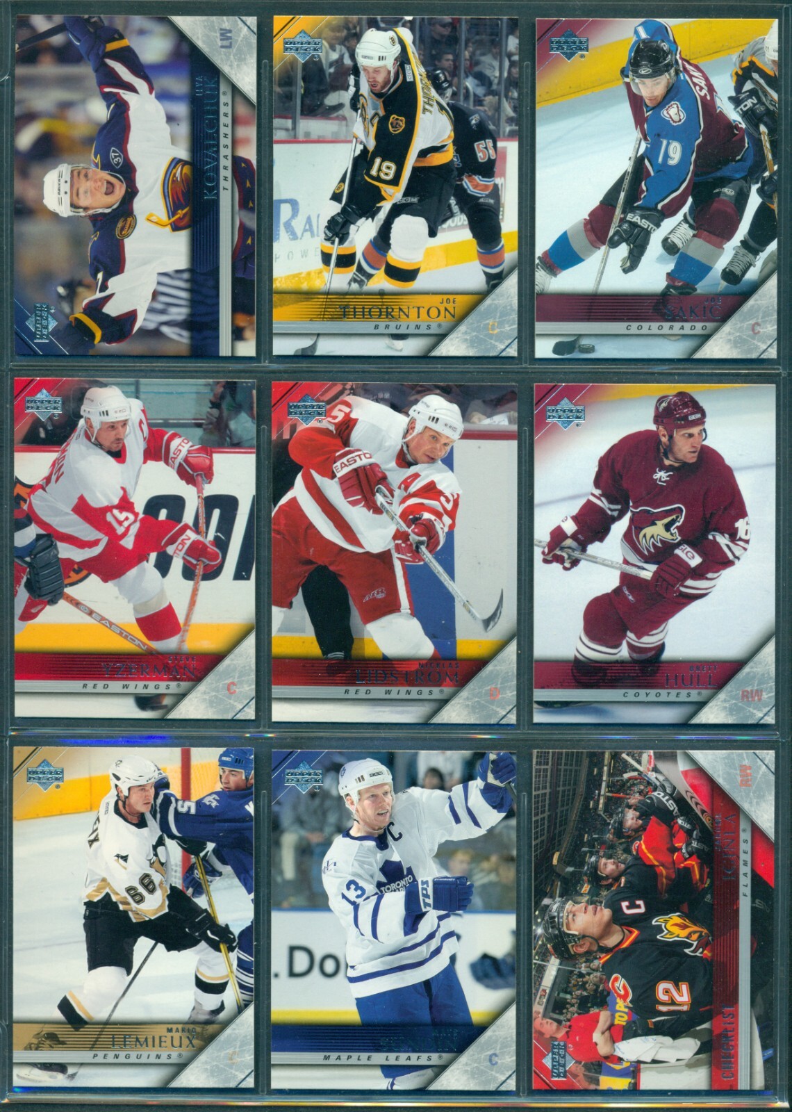 2005-06 Upper Deck base Set  #1-200 NM-MT