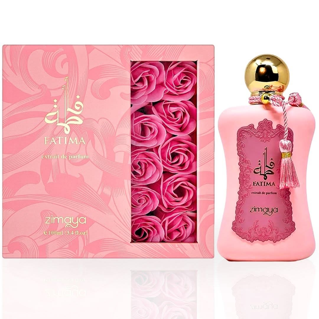 Fatima Pink Extrait De Parfum Spray 100ml (3.4 oz) by Zimaya