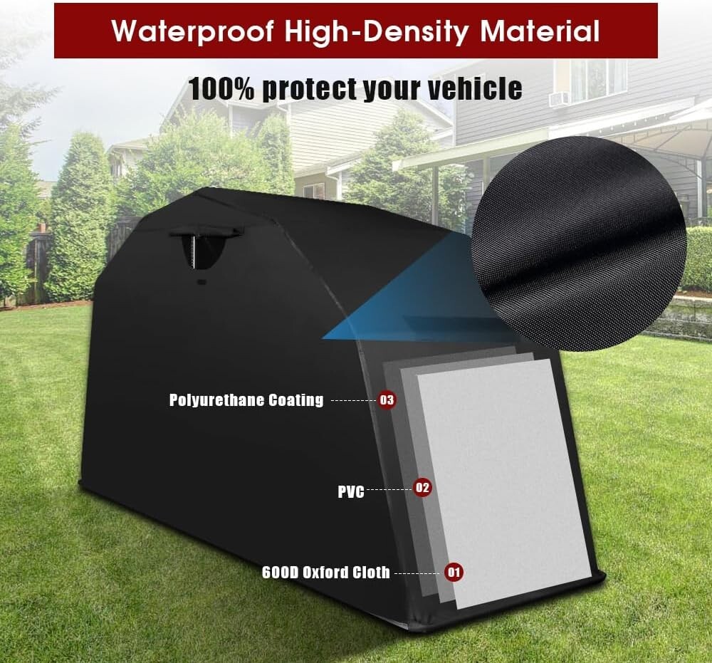Motorcycle Covers Waterproof Outdoor Storage Sheds 136