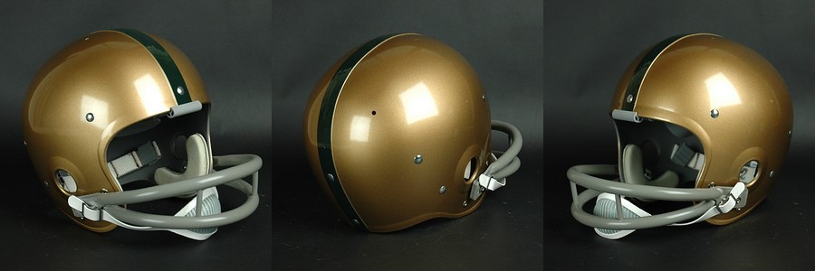 MIAMI HURRICANES 1964-1968 Vintage Riddell TK Suspension Football Helmet MIAMI HURRICANES 1964-1968 Vintage Riddell TK Suspension Football Helmet