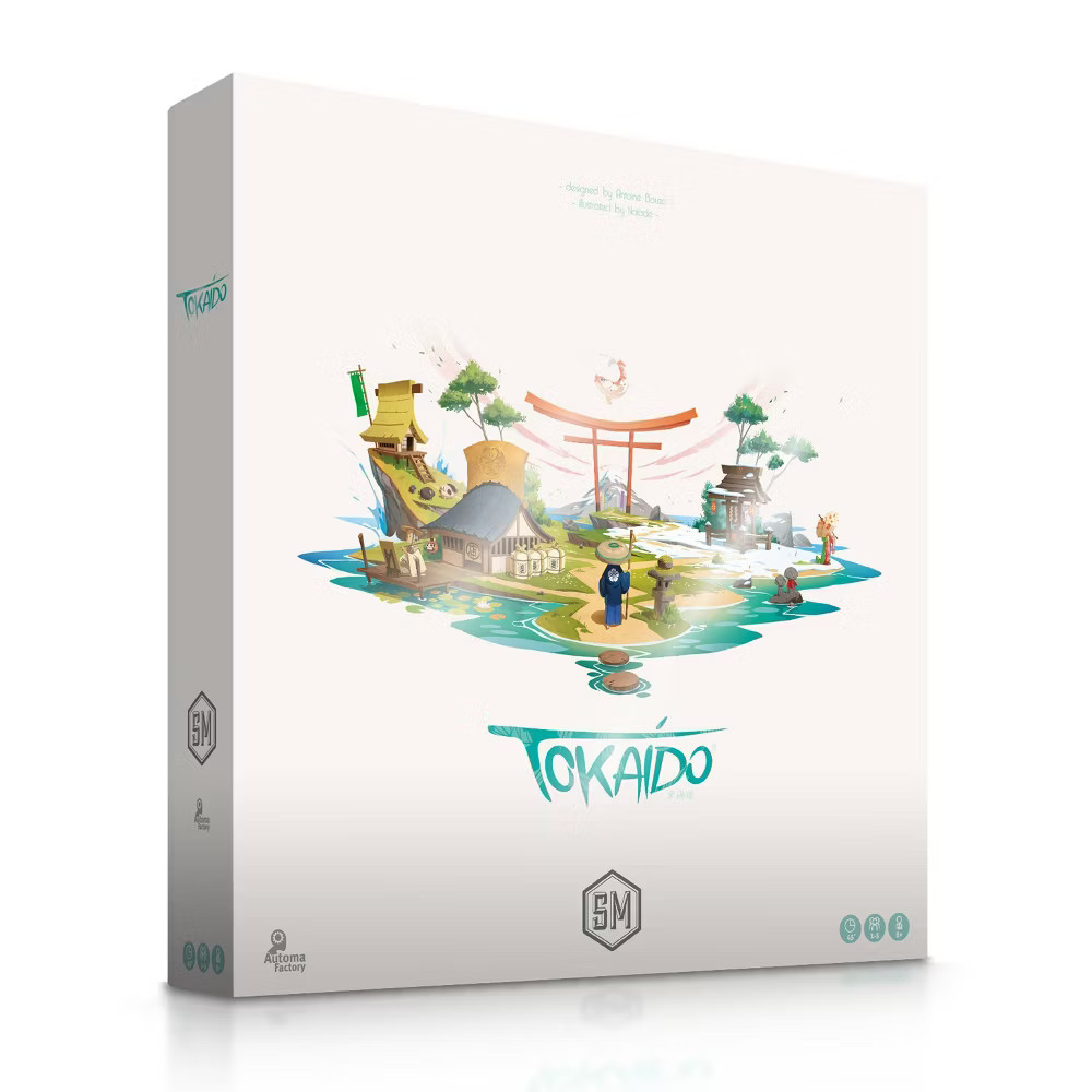 Stonemaier Games Tokaido Board Game: Strategy & War Game 1-5 Players Includes