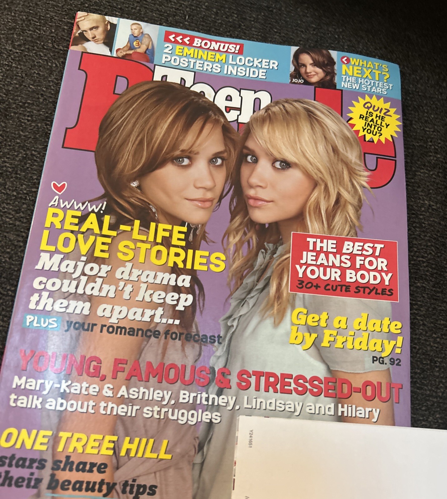 Teen People Magazine Feb. 2005 Mary Kate & Ashley Olsen Newstand Rare Y2K Teen People Magazine Feb. 2005 Mary Kate & Ashley Olsen Newstand Rare Y2K