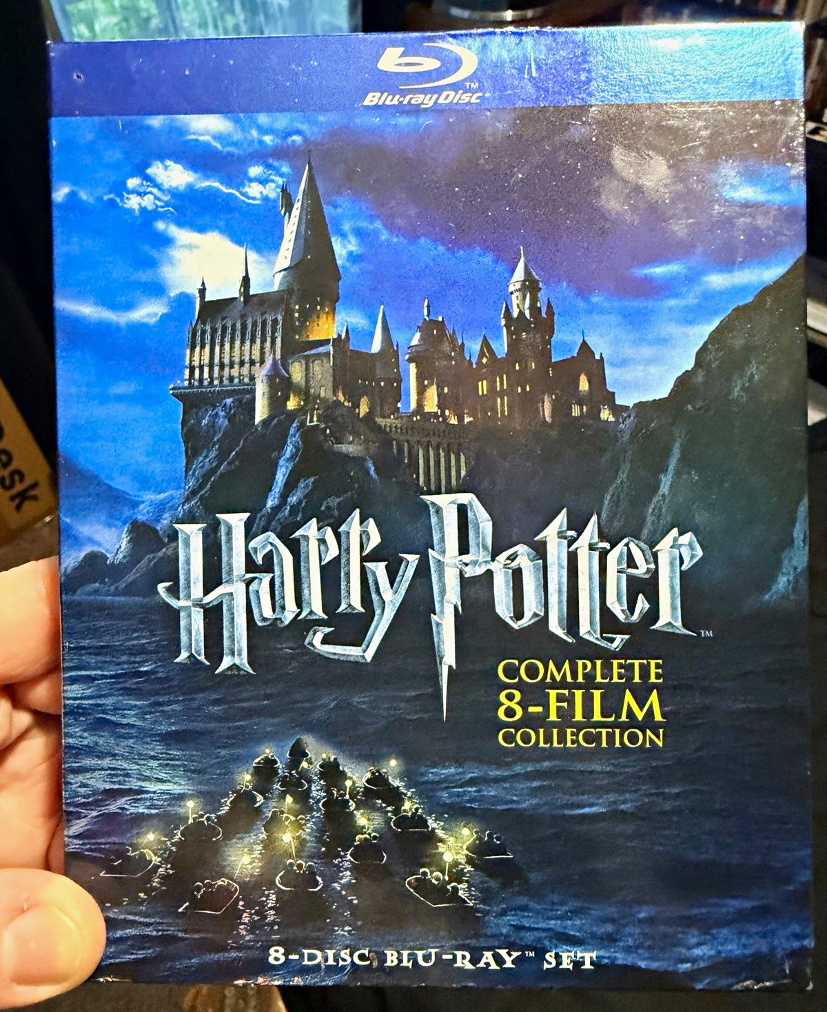 Warner Bros. Harry Potter Complete 8-Film Collection 8-Disc Blu-ray Widescreen