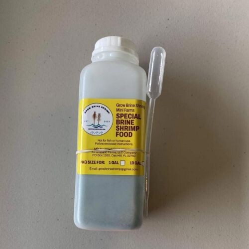 Grow Brine Shrimp Special Brine Shrimp Food in 16 oz. Bottle
