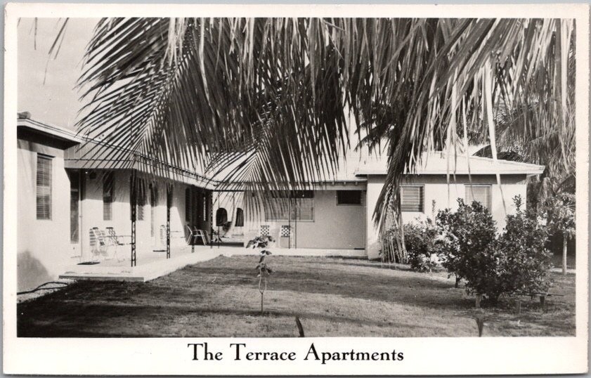 1950s Florida Real Photo RPPC Postcard \