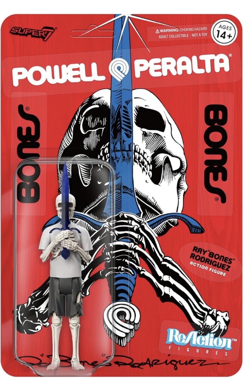 Super7 Powell-Peralta Reaction Figures Wave 04 - Ray Bones Action Figure