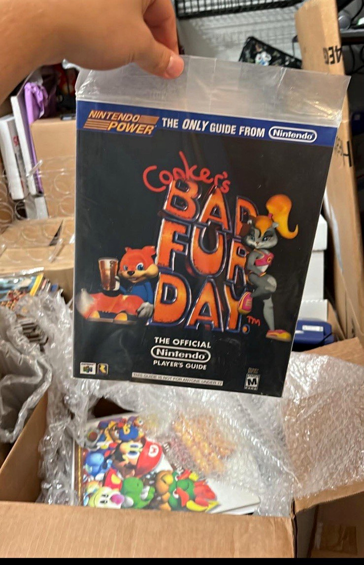 Nintendo Power Conker\'s Bad Fur Day | New Old Stock | NEW