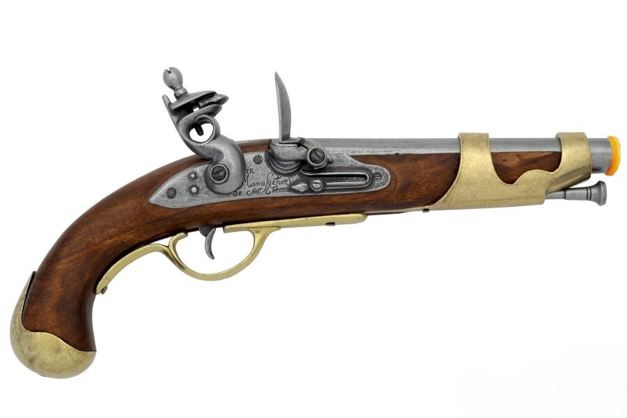 Denix France 1806 Non-Firing Colonial Lewis and Clark Flintlock Collectible Gun 