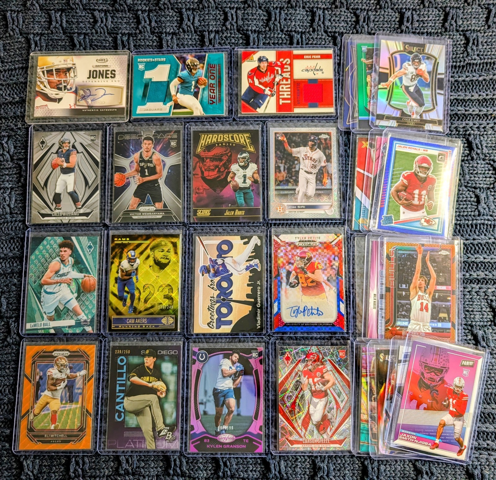 HUGE PREMIUM LOADED Lot - 300+ CARD ROOKIE AUTO RC PATCH COLLECTION NFL NBA MLB