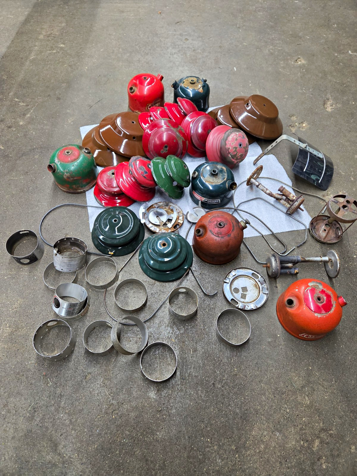 Vintage Coleman Parts Lot