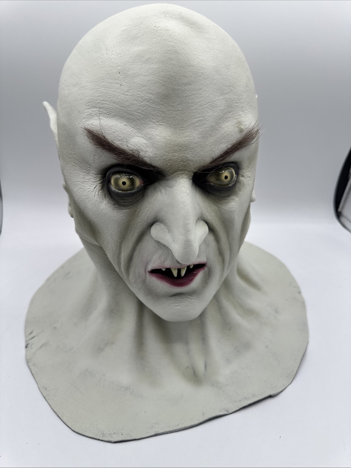 Vintage Death Studios Grey Nosferatu Vampire Latex Horror Collector Mask RARE